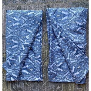 London Fog Paisley Design Bed Pillow Case Set